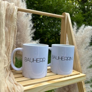 Bauherren Tasse Hausbau