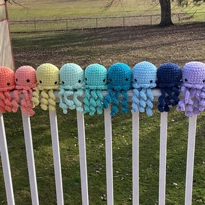 Jellyfish Crochet Plushie | Jellyfish Stuffie | Handmade Crochet Plushie