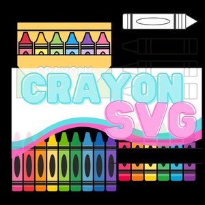 Descarga digital SVG de crayones Crayola