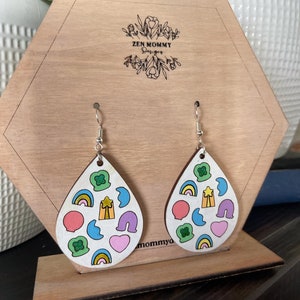 Handmade Lucky Charms St. Patrick&#39;s Day Earrings