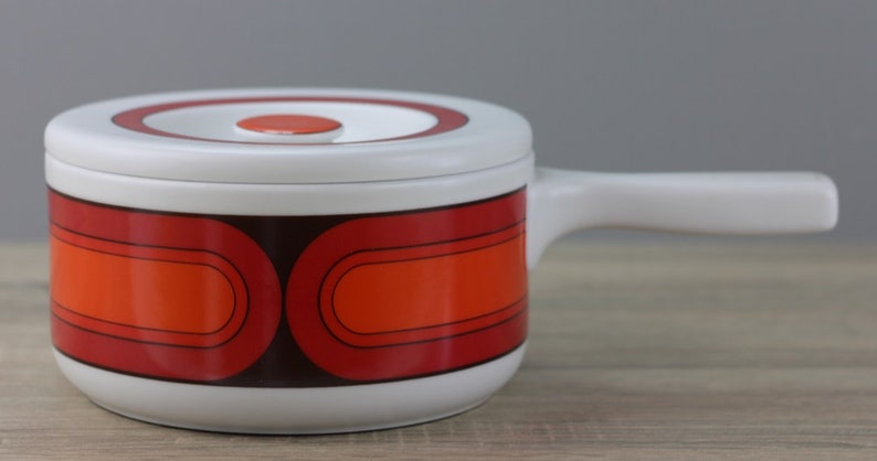 Arzberg Sicilia Hans Theo Baumann pot with style and lid Ø approx. 17.4 cm TOP image 1