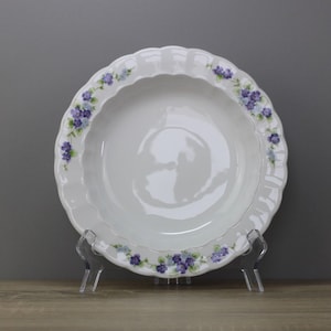 Eschenbach Decor Violets Soup Plate Deep Plate Ø approx. 21.2 cm