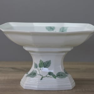 Gallo Lombardia Apricot Obstschale Schale mit Fuß ca. 25,8 x 18,4cm Höhe 15,2cm