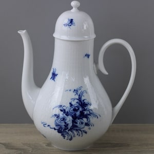 Rosenthal Romanze in Blau Björn Wiinblad kleine Kaffeekanne / Espressokanne