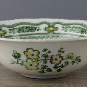 Masons Ironstone Mandschu Manchu green Servierschüssel Schüssel Ø ca. 20,2 cm