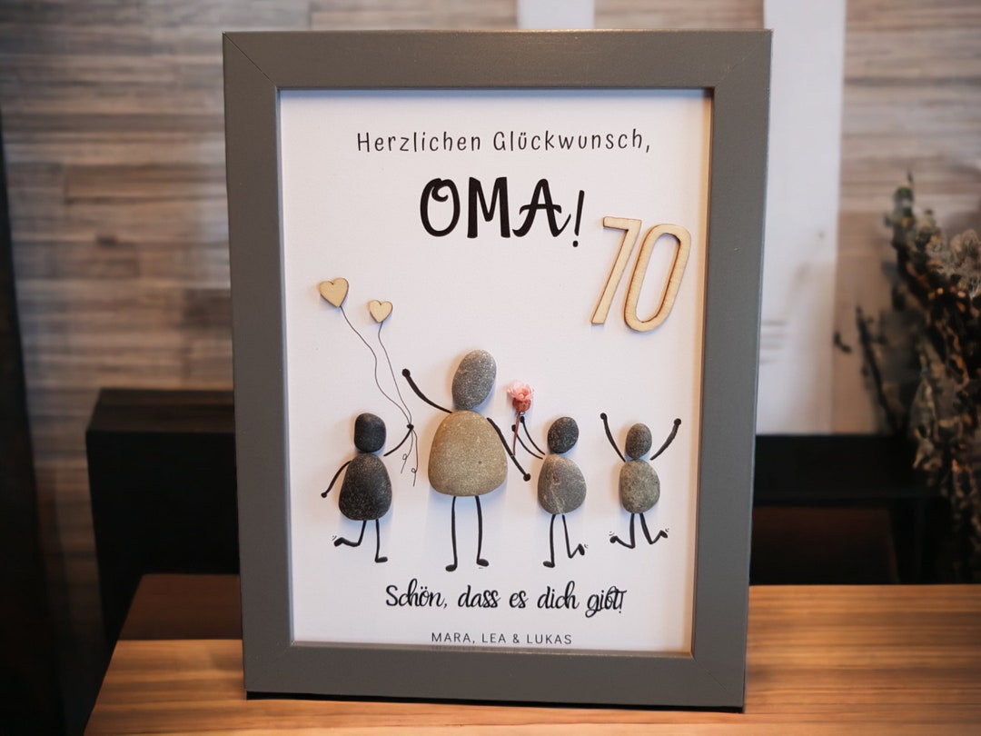 Süsses Geschenk für Oma, Opa oder jeder andere Name zum Geburtstag