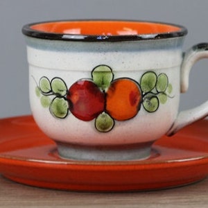 SMF Schramberg Engadin Coffee Cup Cup with Saucer Saucer