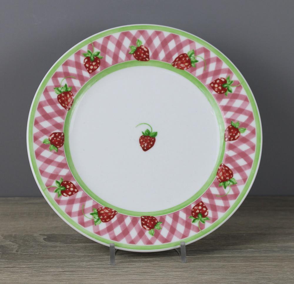 VILLEROY&BOCH　ヴィンテージ　ストロベリー　フルーツボウル&プレート Villeroy and Boch Strawberry - Etsy