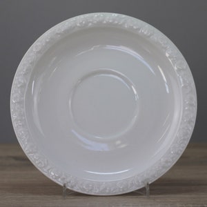 Rosenthal Maria white classic rose saucer for soup cup Ø approx. 18 cm