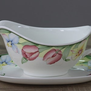 Villeroy & Boch Canari sauce boat with saucer 2-piece sauce pourer TOP