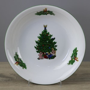 Kronester Bavaria Christmas Christmas tree pastry plate pastry bowl plate