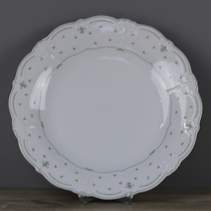 Tirschenreuth Hutschenreuther Baronesse Cecile green dinner plate Ø 26 cm