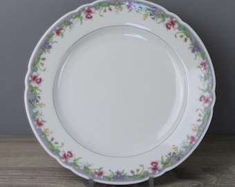 Seltmann Weiden Marie Luise Blumenranke Kuchenteller Dessertteller ca Ø 20 cm