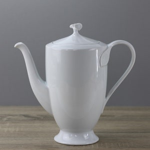 Hutschenreuther Chloé Blanche Kaffeekanne mit Deckel Höhe ca. 23 cm TOP