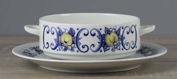 Villeroy & Boch Cadiz Suppentasse Ø ca. 12,2 cm mit Unterteller/Untertasse
