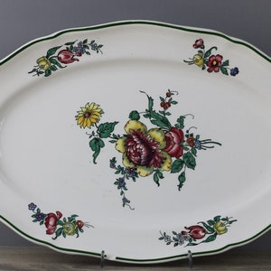Villeroy & Boch Alt Straßburg Chrysantheme Servierplatte ca 33,5x22cm/MANGEL