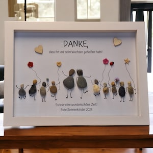 Sweet farewell gift for kindergarten elementary school school stone picture for teachers kindergarten gift farewell personalizable