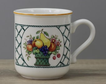 Villeroy & Boch Basket Henkelbecher Kaffeebecher Becher Ø 8,2 cm Höhe 9 cm