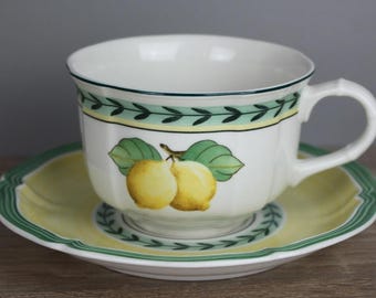 Villeroy & Boch Salatschüssel French Garden Fleurence Salatschale, Porzellan, (1-tlg), Kombinieren Sie die vielseitigen French Garden-Dekore