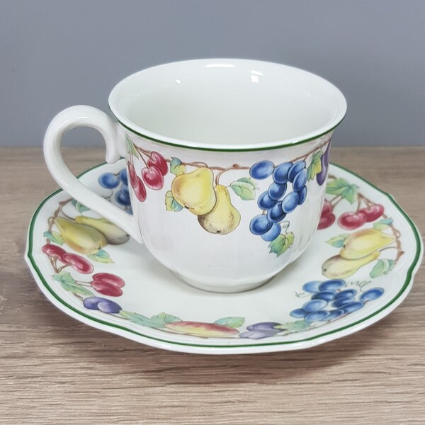 Villeroy & Boch MELINA Kaffeetasse mit Untertasse Tasse Unterteller