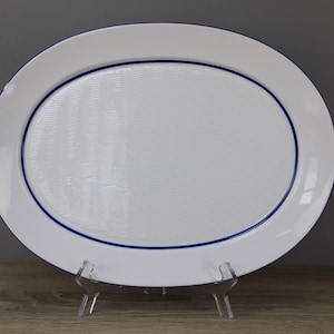 Thomas Prima Aqua serving plate meat plate approx. 34.5 x 26 cm / Mangel