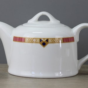Villeroy & Boch Decor with Ribbon Ochre Salmon Small Jug Height 9.5
