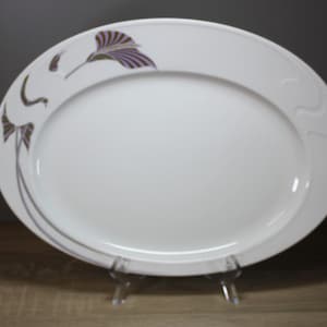 Rosenthal Asimmetria Goldblume serving plate meat plate approx. 39 x 28.4 cm