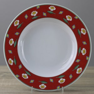 Villeroy & Boch Switch 1 Suppenteller tiefer Teller AVA rot Ø ca. 22,7 cm