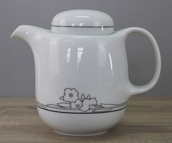 Hutschenreuther Tavola Siena kleine Kaffeekanne mit Deckel Höhe ca. 17 cm top