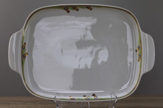 Hutschenreuther Tavola Firenze serving platter/side dish platter approx. 38.8 x 26.2 cm