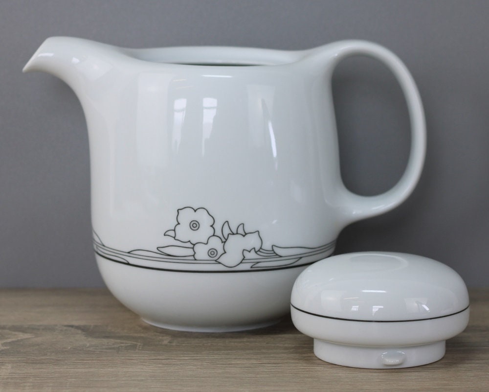 Hutschenreuther Tavola Siena kleine Kaffeekanne mit Deckel Höhe ca. 17 cm top