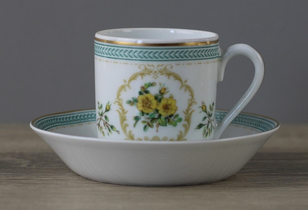 Haviland Empress Josephine Demitasse Austrian Gold Espressotasse