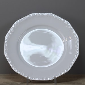 Rosenthal Maria white bread plate, small cake plate, dessert plate Ø 17.2 cm