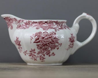Villeroy & Boch Valeria ROT Milchkännchen Sahnekännchen Höhe ca. 6,7 cm top