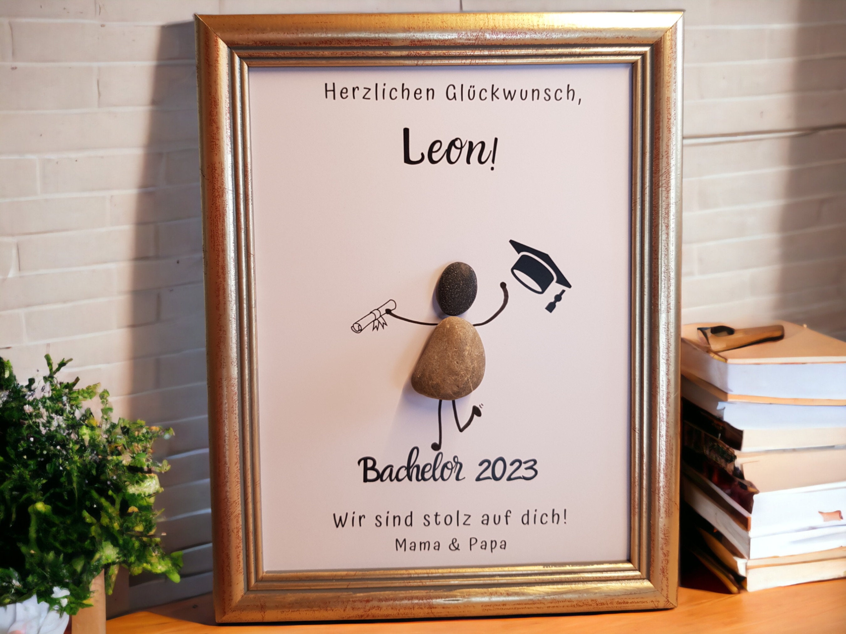 leizhan 2024 Portachiavi commemorativo di laurea, portachiavi in acciaio inossidabile, portachiavi in acciaio al titanio, regalo commemorativo di laurea per compagni di classe, amici, figlie e figli