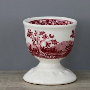 Villeroy & Boch Burgenland red egg cup height approx. 5.5 cm top