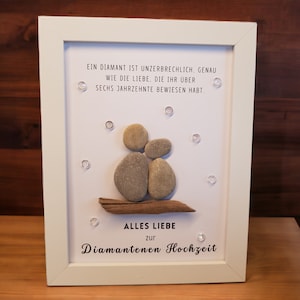 Süsses Geschenk zur Diamantenen Hochzeit / 60. Hochzeitstag