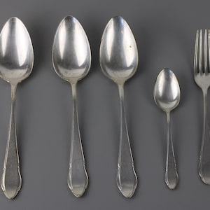 WMF 2900 5 cutlery pieces - 3x soup spoons + 1x coffee spoon + 1x dessert fork