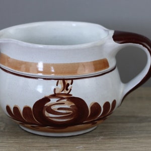 Melitta Ammerland Ceracron hand-painted sauce boat sauce jug