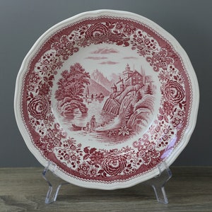 Villeroy & Boch Burgenland red faience soup plate deep plate Ø 23.5 cm