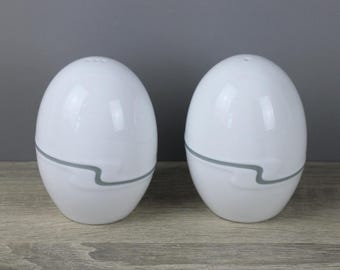 Rosenthal Asimmetria zout- en peperstrooier set van leisteen