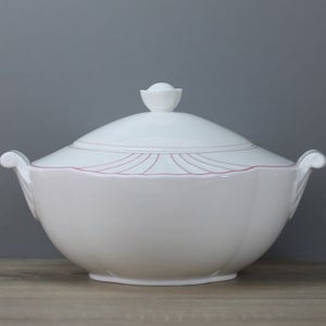 Villeroy & Boch Palatino soup tureen terrine with lid height approx. 15.5 cm