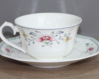 Villeroy & Boch Nanking Teetasse mit Unterteller Tasse Ø ca. 9,7 cm