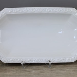 Rosenthal Maria white classic serving plate serving bowl 25.5 x 13.4 cm