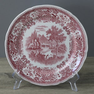 Villeroy & Boch Burgenland rot Frühstücksteller Kuchenteller Ø ca. 21 cm