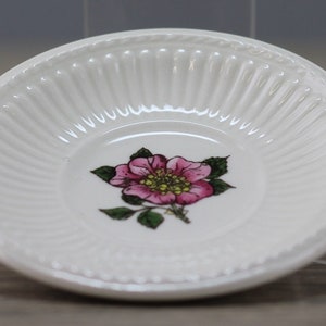 Wedgwood Edme Briar Rose tea bag holder Ø approx. 8 cm like new