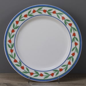 Villeroy & Boch Tipo Viva BLUME/TULPE Kuchenteller Frühstücksteller Ø 20,8 cm