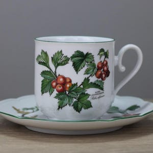 Seltmann Weiden Waldbeere coffee cup with saucer / underplate