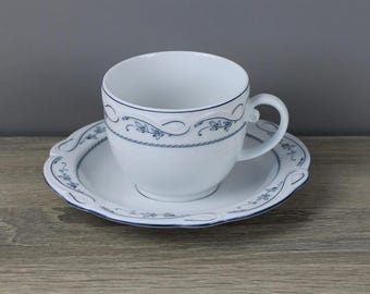 Seltmann Weiden Desiree Dekor Aalborg Kaffeetase + Untertasse Unterteller TOP