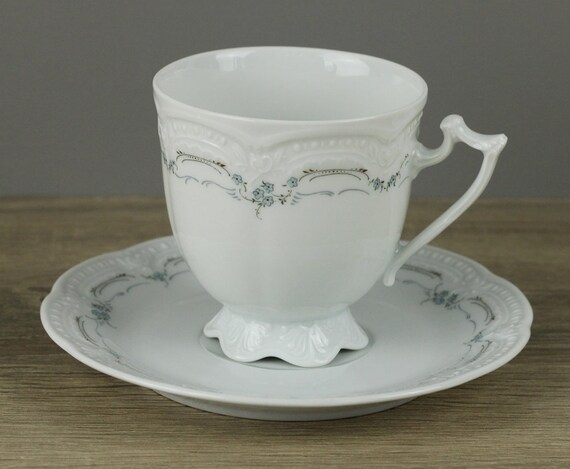 Hutschenreuther Viktoria Iris Coffee Cup, Height 7.8 Cm With